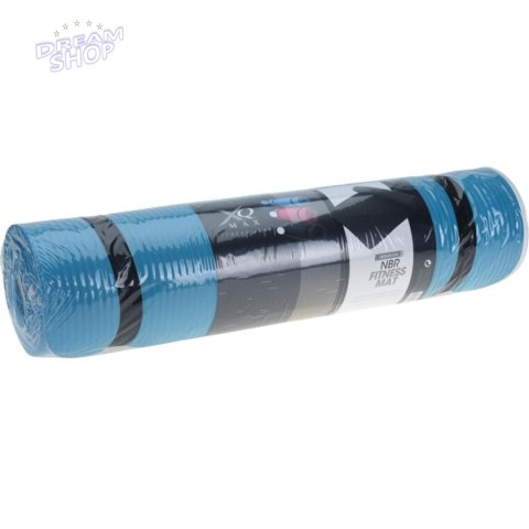 MATA FITNESS NBR ANTYPOŚLIZGOWA XQMAX NIEBIESKA