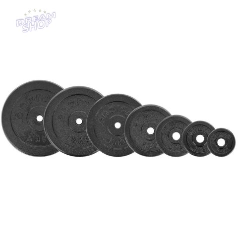 OBCIĄŻENIE ŻELIWNE CZARNE 2 KG ENERO FIT fi26,5