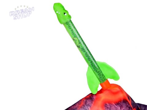 Zestaw Wulkan Wyrzutnia Dinozaurów rakieta armata katapulta ZA5006