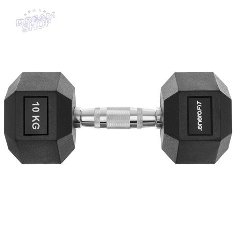 HANTLA GUMOWA HEX 10 KG ENERO FIT