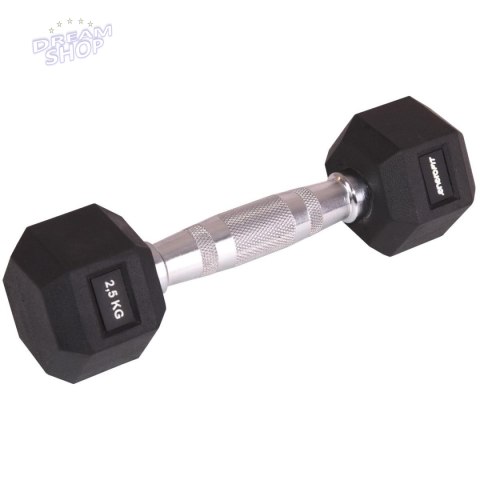 HANTLA GUMOWA HEX 2,5 KG ENERO FIT