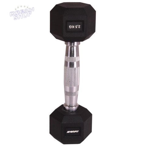 HANTLA GUMOWA HEX 2,5 KG ENERO FIT