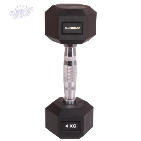 HANTLA GUMOWA HEX 4 KG ENERO FIT