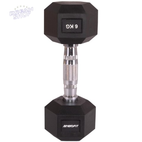 HANTLA GUMOWA HEX 6 KG ENERO FIT