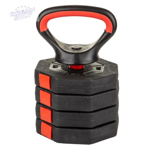 HANTLA KOMPOZYTOWA KETTLEBELL PRZYRZĄD DO POMPEK 3W1 10KG EB FIT