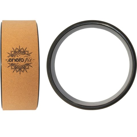 KORKOWE KOŁO DO ĆWICZEŃ JOGI 33x13CM ENERO FIT