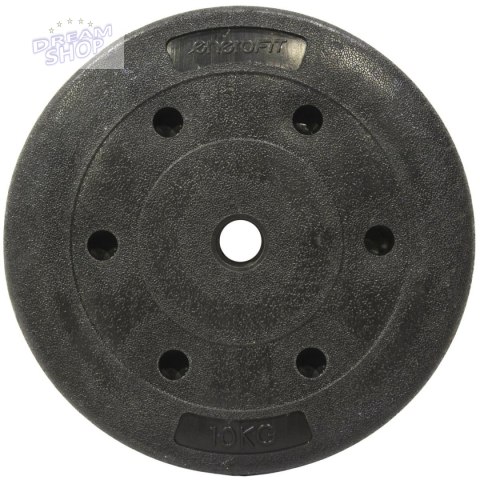 OBCIĄŻENIE BETONOWE 10 KG ENERO FIT fi29MM