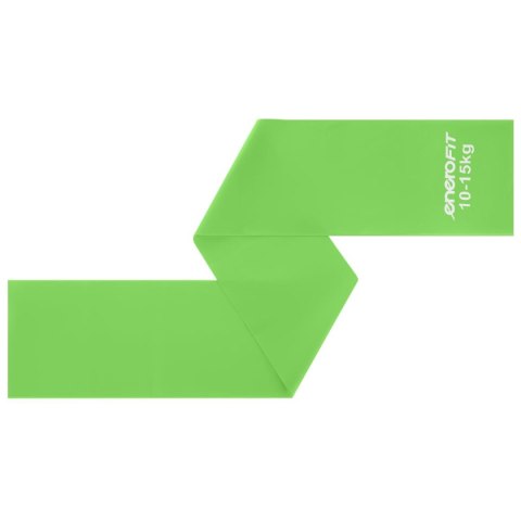 TAŚMA TRENINGOWA DO ĆWICZEŃ PILATES 2000x150x0,40MM 10-15KG ZIELONA