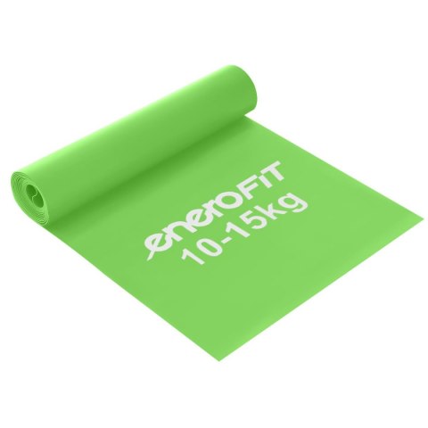 TAŚMA TRENINGOWA DO ĆWICZEŃ PILATES 2000x150x0,40MM 10-15KG ZIELONA