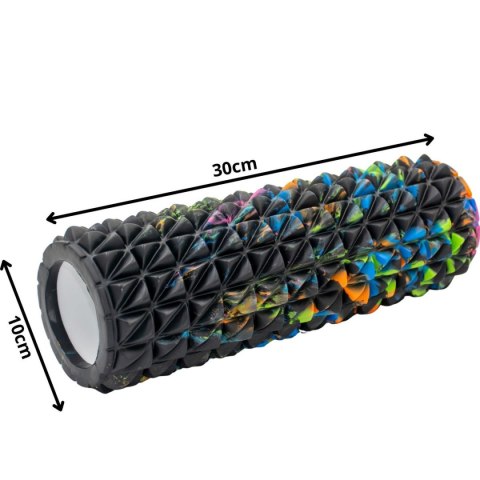 WAŁEK ROLLER DO ĆWICZEŃ CAMOUFLAGE 10x30CM ENERO FIT