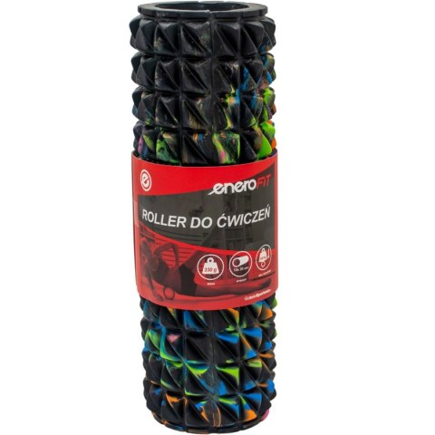 WAŁEK ROLLER DO ĆWICZEŃ CAMOUFLAGE 10x30CM ENERO FIT