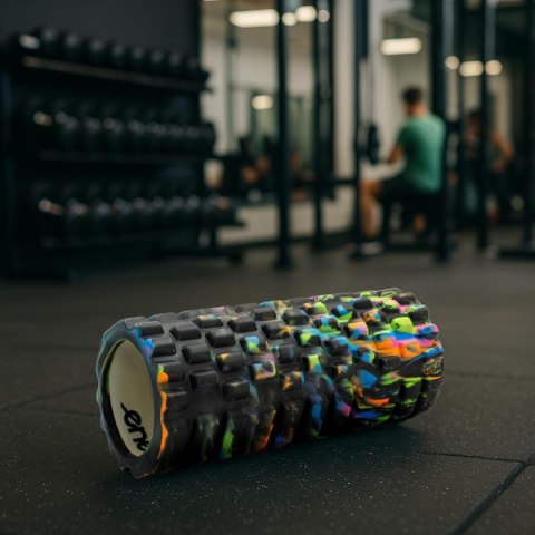 WAŁEK ROLLER DO ĆWICZEŃ CAMOUFLAGE 14x33CM ENERO FIT