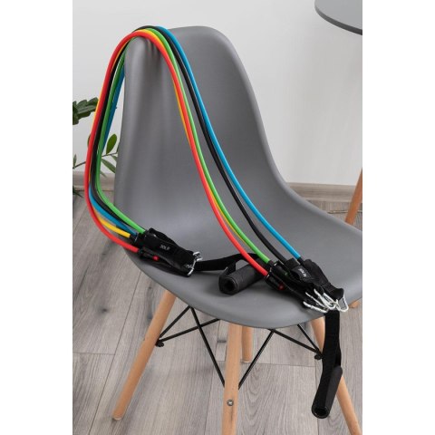 ZESTAW 5 GUM OPOROWYCH DO ĆWICZEŃ CROSSFIT EB FIT