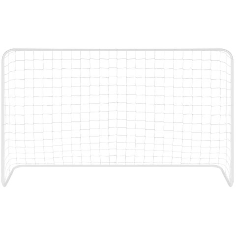 BRAMKA DO PIŁKI NOŻNEJ ENERO Z SIATKĄ 182x122x61CM BIAŁA
