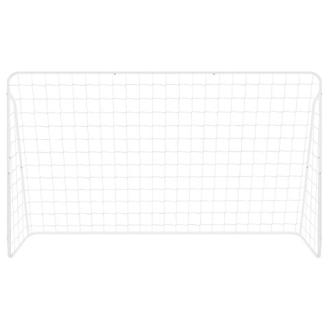 BRAMKA DO PIŁKI NOŻNEJ ENERO Z SIATKĄ 240x150x90CM FI 25 i 22mm