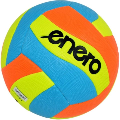 PIŁKA SIATKOWA PLAŻOWA FANCY ENERO NIEBIESKI ŻÓŁTY POMARAŃCZOWY