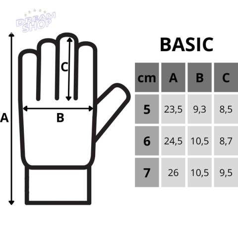 RĘKAWICE BRAMKARSKIE ENERO BASIC R.6
