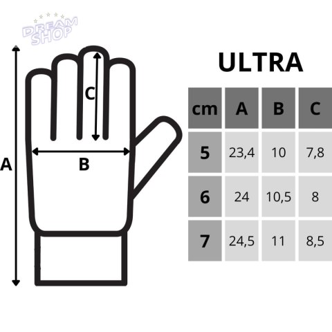 RĘKAWICE BRAMKARSKIE ENERO ULTRA R.6