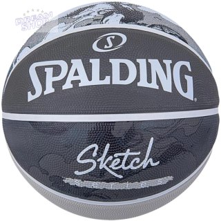 PIŁKA DO KOSZYKÓWKI SPALDING SKETCH JUMP R.7 SZARY
