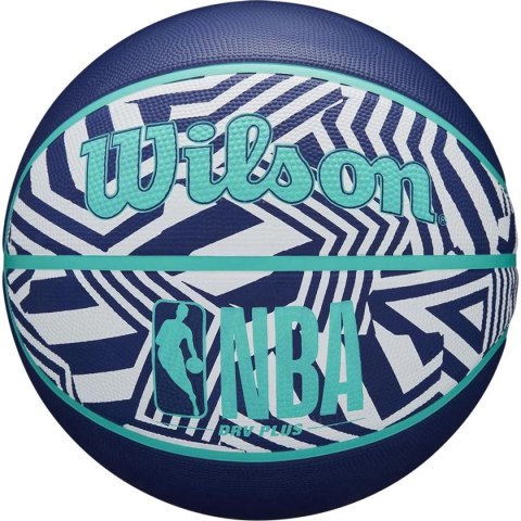 PIŁKA DO KOSZYKÓWKI WILSON NBA DRV PLUS DAZZLE CAMO BSKT INDIGO R.6