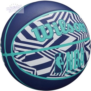 PIŁKA DO KOSZYKÓWKI WILSON NBA DRV PLUS DAZZLE CAMO BSKT INDIGO R.6