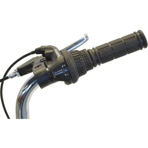 ROWER 3-KOŁOWY 24 CZARNY SHIMANO 6-biegowy