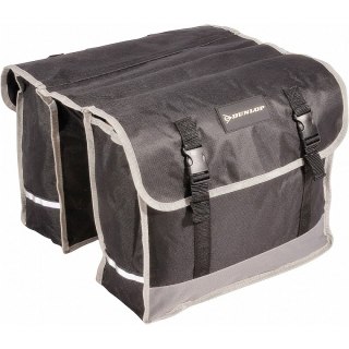 SAKWA TORBA ROWEROWA PODWÓJNA TYLNA NA BAGAŻNIK 26L DUNLOP