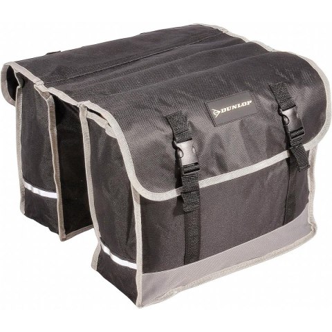 SAKWA TORBA ROWEROWA PODWÓJNA TYLNA NA BAGAŻNIK 26L DUNLOP