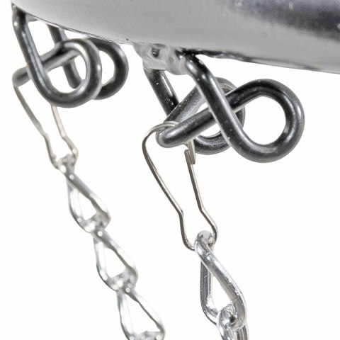 STALOWA SIATKA ŁAŃCUCHOWA DO OBRĘCZY KOSZ 12 UCHWYTÓW ENERO