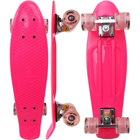 DESKOROLKA PLASTIKOWA 22 CALE ENERO RÓŻOWA LED