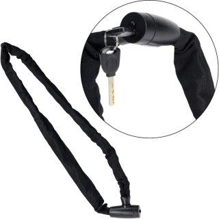 ZAPIĘCIE ROWEROWE ŁAŃCUCH NA ZAMEK DŁ.120CM XQMAX