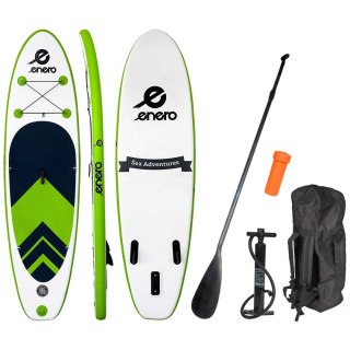 ZESTAW - DESKA SUP 80KG DMUCHANA ENERO 275x76x10CM