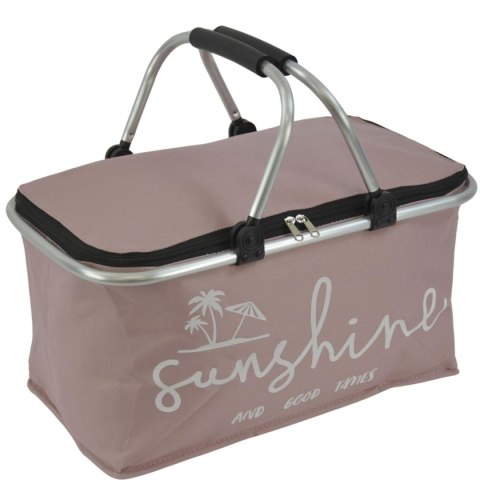 KOSZYK TURYSTYCZNY SKŁADANY TERMICZNY 35L REDCLIFFS RÓŻ