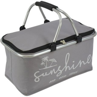 KOSZYK TURYSTYCZNY SKŁADANY TERMICZNY 35L REDCLIFFS SZARY