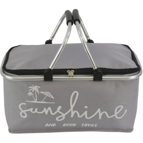 KOSZYK TURYSTYCZNY SKŁADANY TERMICZNY 35L REDCLIFFS SZARY