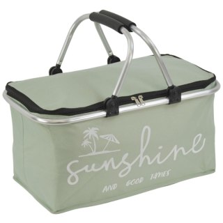 KOSZYK TURYSTYCZNY SKŁADANY TERMICZNY 35L REDCLIFFS ZIELONY