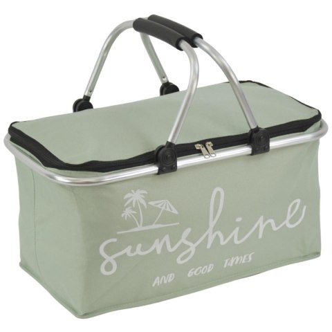 KOSZYK TURYSTYCZNY SKŁADANY TERMICZNY 35L REDCLIFFS ZIELONY