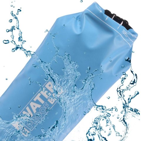 TORBA PLECAK WOREK WODOSZCZELNY 30L BŁĘKITNY