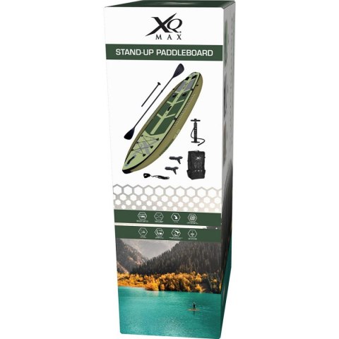 ZESTAW DESKA SUP DLA WĘDKARZY 150KG DMUCHANA 330x99x15CM