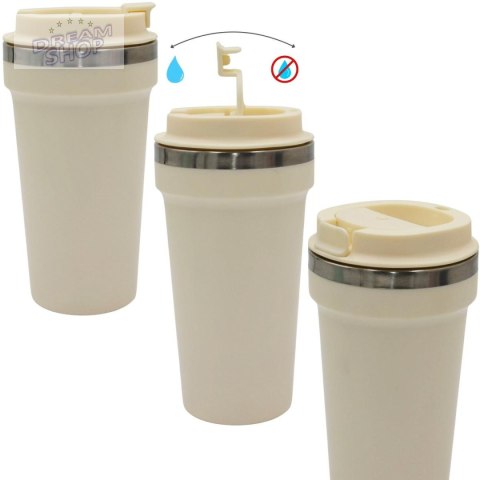KUBEK TERMICZNY TURYSTYCZNY EXCELLENT HOUSEWARE 500ML - ECRU