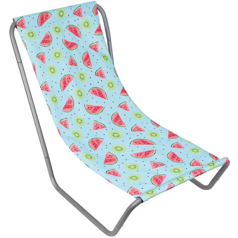 LEŻAK OGRODOWO - PLAŻOWY SKŁADANY I TORBA FRUIT MELON