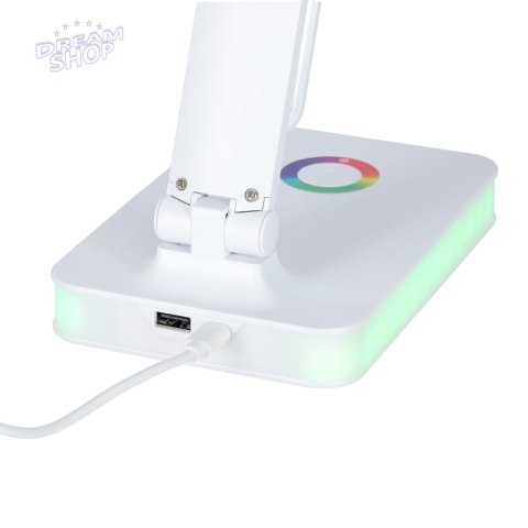 Lampka na biurko biurkowa LED USB dotykowa podświetlana RGB regulacja światła