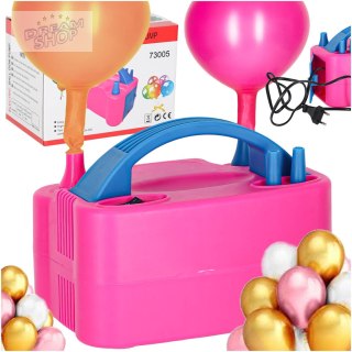 Pompka do balonów elektryczna mocna na 2 balony 2 dysze pompujące