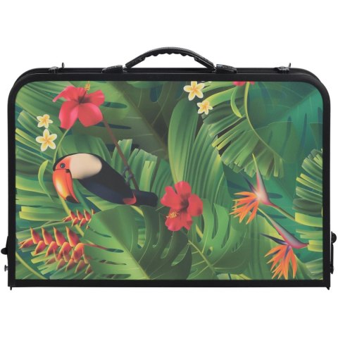 STOLIK TURYSTYCZNY SKŁADANY KEMPINGOWY 60X45X25/56CM FLOWER