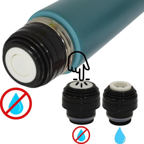 TERMOS TURYSTYCZNY 500ML EXCELLENT HOUSEWARE CIEMNONIEBIESKI