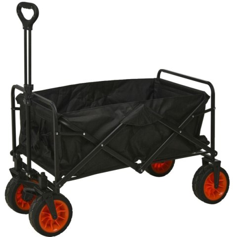 WÓZEK TURYSTYCZNO PLAŻOWY DUŻY SKŁADANY Z UCHWYTEM REDCLIFFS