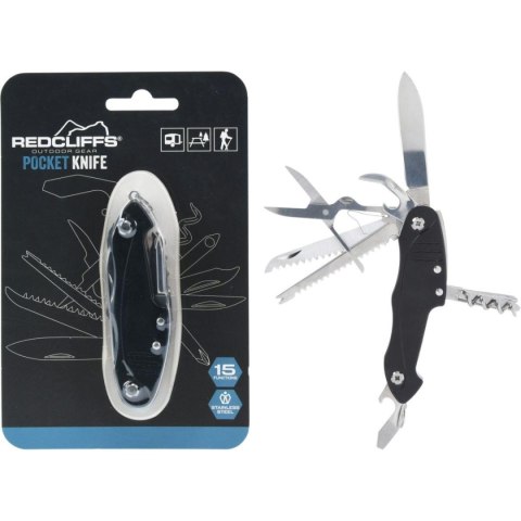 ZESTAW SURVIVALOWY TURYSTYCZNY SCYZORYK 15W1 BLACK