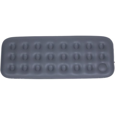 MATERAC FLOKOWANY 1-OSOBOWY Z WBUDOWANĄ POMPKĄ NOŻNĄ 191x73x22CM 24130