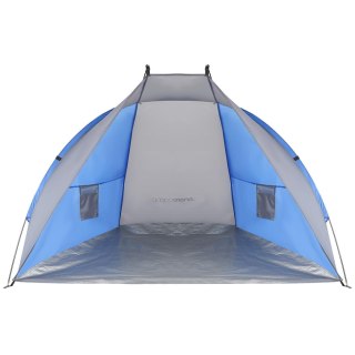 NAMIOT OSŁONA PLAŻOWA SUN 200x120x120cm SZARO-NIEBIESKA ENERO CAMP