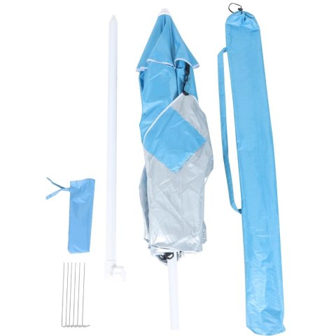 PARASOL PARAWAN PLAŻOWY 2W1 190CM